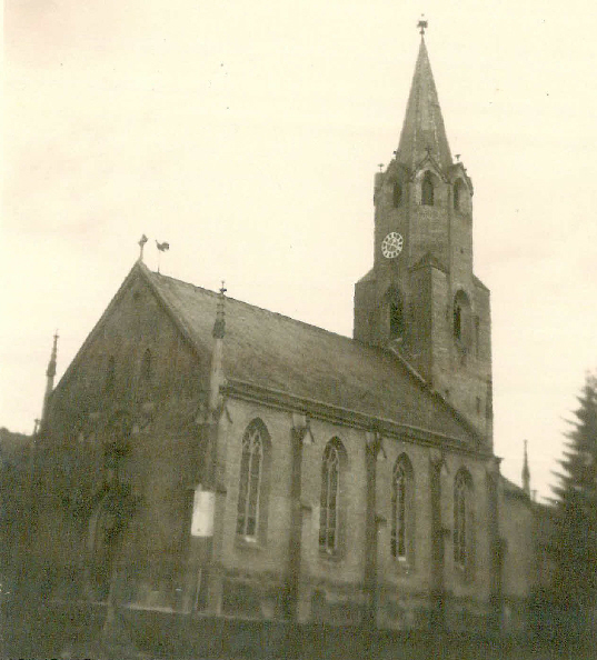 Kirche um 1960