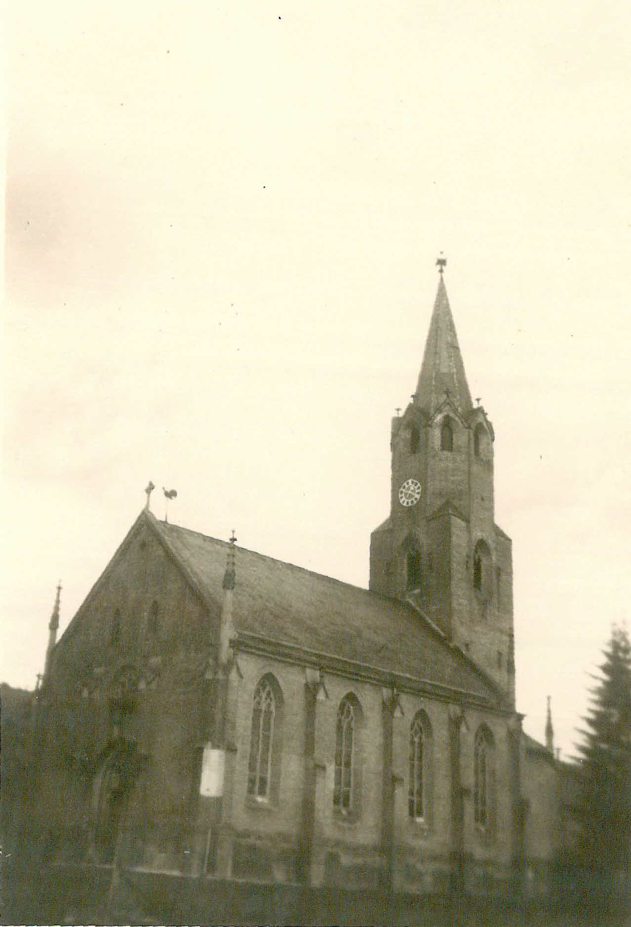 Kirche um 1960